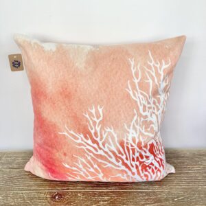 Coral Throw Pillow